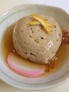 コイのしんじょ-ゆず風味--レシピのメイン写真