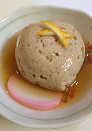 コイのしんじょ-ゆず風味--レシピのメイン写真