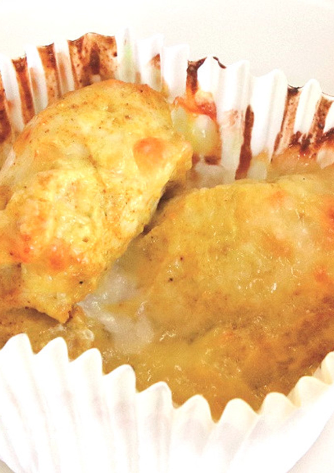 【学校給食】ささみのチーズ焼き-レシピのメイン写真