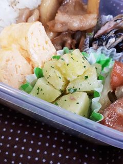 ツナ缶の汁でポテト煮!-レシピのメイン写真