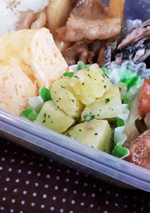 ツナ缶の汁でポテト煮！-レシピのメイン写真