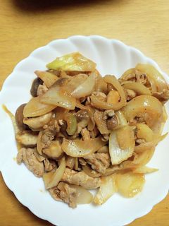 豚肉ときのこのケチャップ炒め-レシピのメイン写真