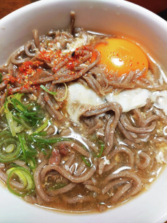 即席肉そば-レシピのメイン写真