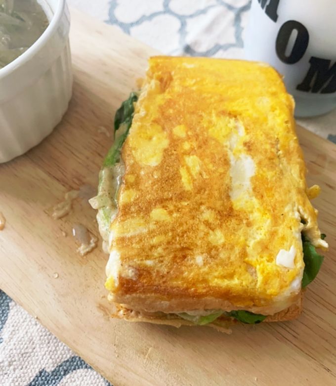 キャンプ飯　ワンパントースト-レシピのメイン写真