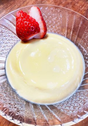 レンジで2分！たまごと牛乳の簡単プリン-レシピのメイン写真