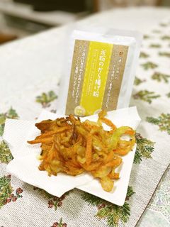 簡単!ヘルシーな米粉のかき揚げ-レシピのメイン写真