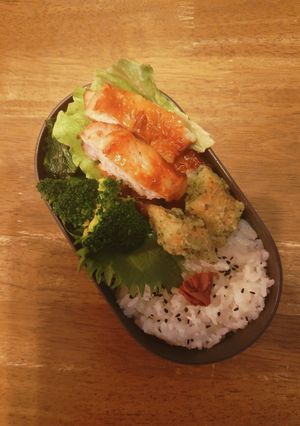 JK☆鶏もも肉照り焼き弁当♪-レシピのメイン写真
