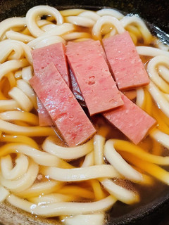 簡単スパムうどん-レシピのメイン写真