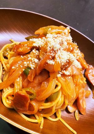 簡単！懐かしのナポリタン-レシピのメイン写真