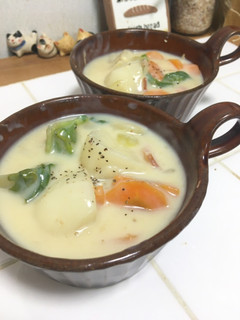 かぶがとろけるクリームシチュー-レシピのメイン写真