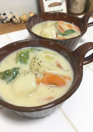 かぶがとろけるクリームシチュー-レシピのメイン写真