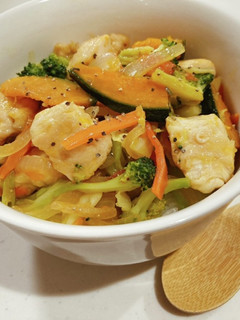 野菜たっぷり☆うま塩チキン丼-レシピのメイン写真