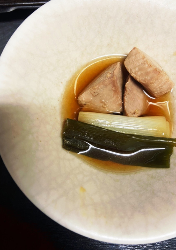 ネギとマグロの煮物-レシピのメイン写真