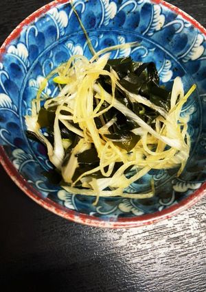 ネギとわかめのサラダ-レシピのメイン写真