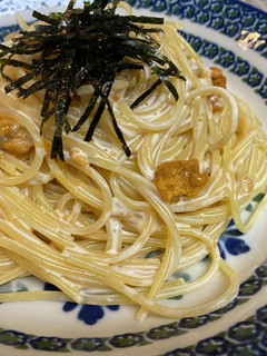 和風♪塩うにクリームパスタ-レシピのメイン写真