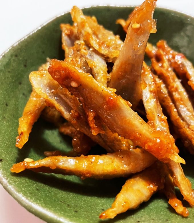 おつまみにも！ごぼうのピリ辛ごまあえ by さぁさま 【クックパッド