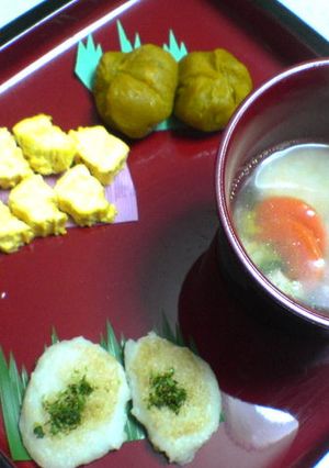 9ヶ月離乳食★赤ちゃんのお節＆雑煮-レシピのメイン写真
