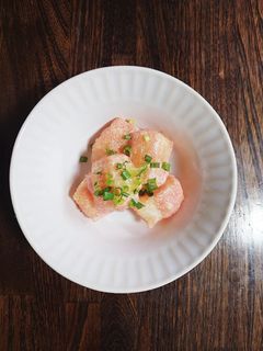 サクうま!揚げ餅のたらこ和え-レシピのメイン写真