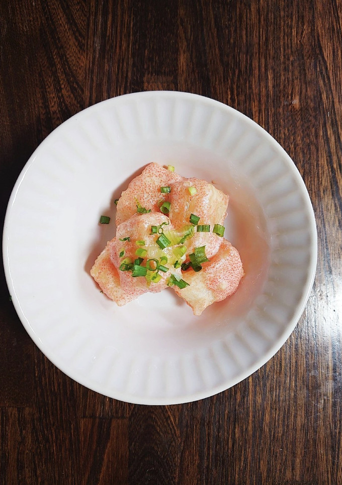 サクうま！揚げ餅のたらこ和え-レシピのメイン写真