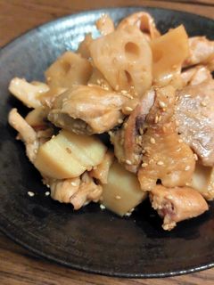 鶏もも肉とレンコンの甘酢炒め◎さっぱり-レシピのメイン写真