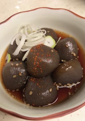 簡単☆玉こんにゃく煮-レシピのメイン写真