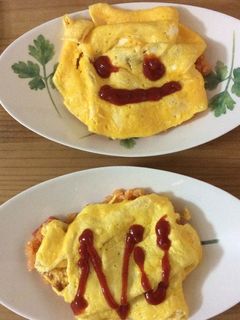 ふわふわオムライス-レシピのメイン写真