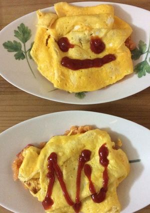 ふわふわオムライス-レシピのメイン写真