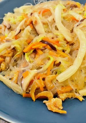 本格中華♡白菜とはるさめの干しエビ煮-レシピのメイン写真