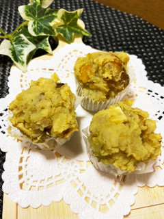 素朴なスイートポテト♡栗いり-レシピのメイン写真