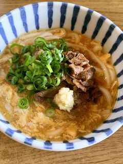 肉玉あんかけうどん-レシピのメイン写真