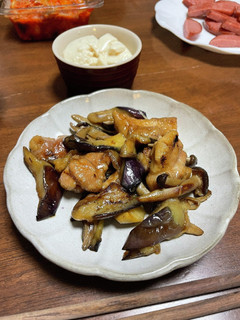 鶏とナスのガーリック炒め-レシピのメイン写真