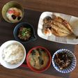 オーブンで焼く鯵の開き