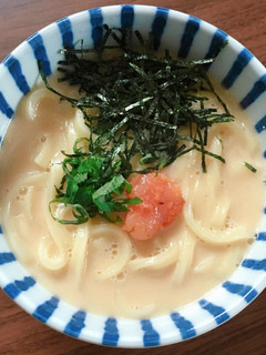 明太クリームうどん-レシピのメイン写真