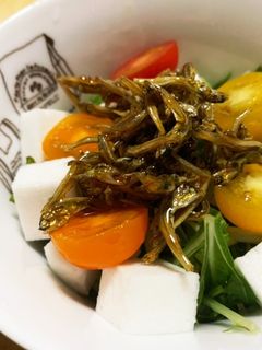 水菜とはんぺん☆お好みサラダ-レシピのメイン写真
