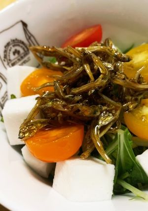 水菜とはんぺん☆お好みサラダ-レシピのメイン写真