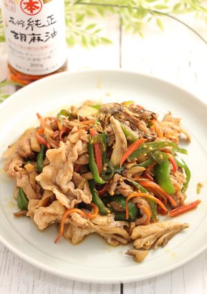 簡単！焼肉野菜　焼肉のたれ作りから-レシピのメイン写真