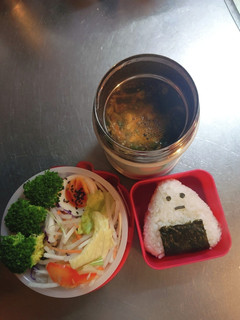 JK☆ユッケジャンスープ&おにぎり弁当♪-レシピのメイン写真