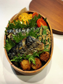 のっけ弁当2022.01.12鯖塩焼き-レシピのメイン写真