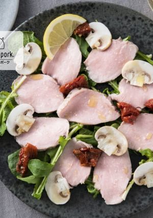 豚ヒレ肉の低温調理　カルパッチョ仕立て-レシピのメイン写真