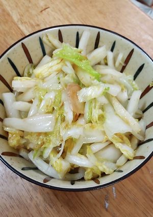 あるものでなんとかつくったラーパーツァイ-レシピのメイン写真