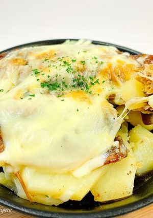 超簡単♡さんま&じゃがいもチーズ焼き-レシピのメイン写真