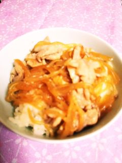 甘辛★簡単★節約★牛丼風な豚丼-レシピのメイン写真