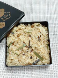 山菜とツナの炊き込みご飯-レシピのメイン写真