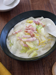 くたくた白菜とベーコンのミルク煮-レシピのメイン写真