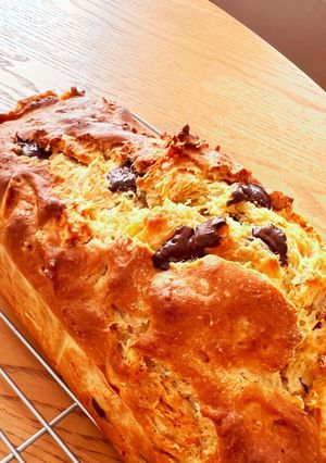 豆腐バナナチョコチップパウンドケーキ-レシピのメイン写真