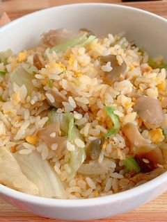 簡単レタスチャーハン-レシピのメイン写真
