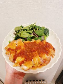 はちみつ梅の鶏もも照り焼き-レシピのメイン写真