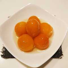 รูปของ グラニュー糖であっさり。種なし金柑甘露煮
