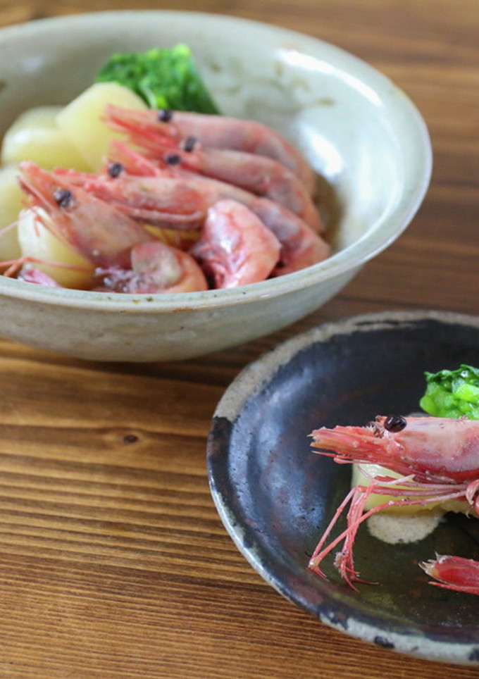南蛮エビとかぶの煮物-レシピのメイン写真