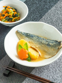 さばのみそ煮【入院食⑪夕/主菜】-レシピのメイン写真